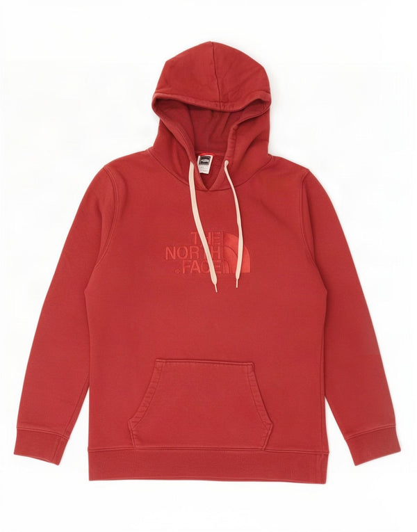 Женский джемпер с капюшоном с графическим рисунком The North Face UK 16, большой бордовый хлопок