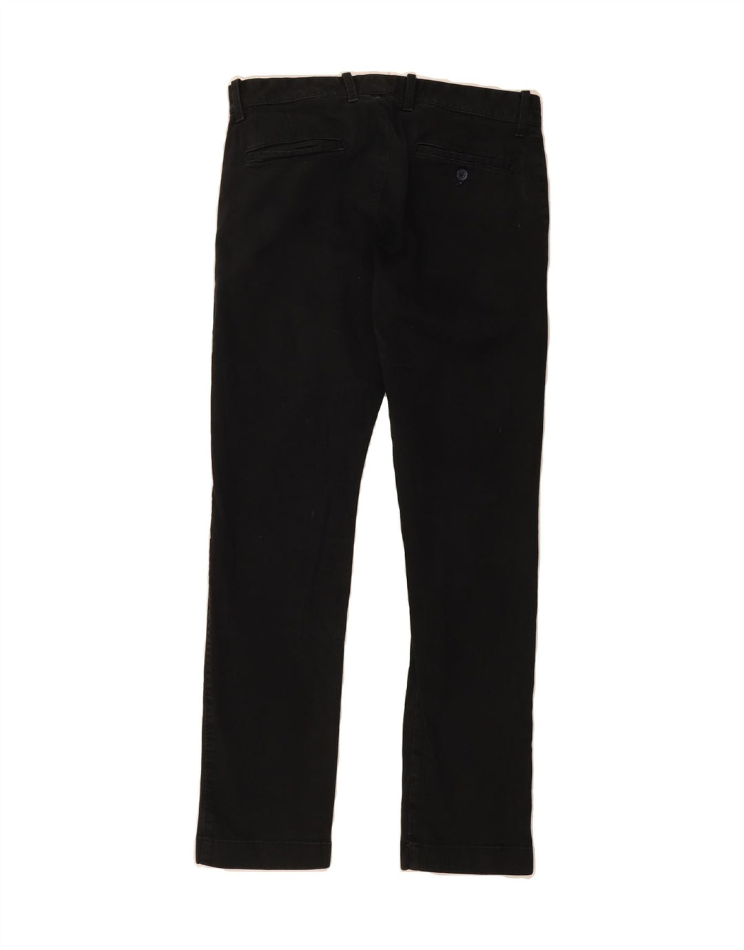 J. CREW Womens Flex Slim Chino Trousers W30 L30 Black Cotton Vintage J. Crew and Second-Hand J. Crew from Messina Hembry 