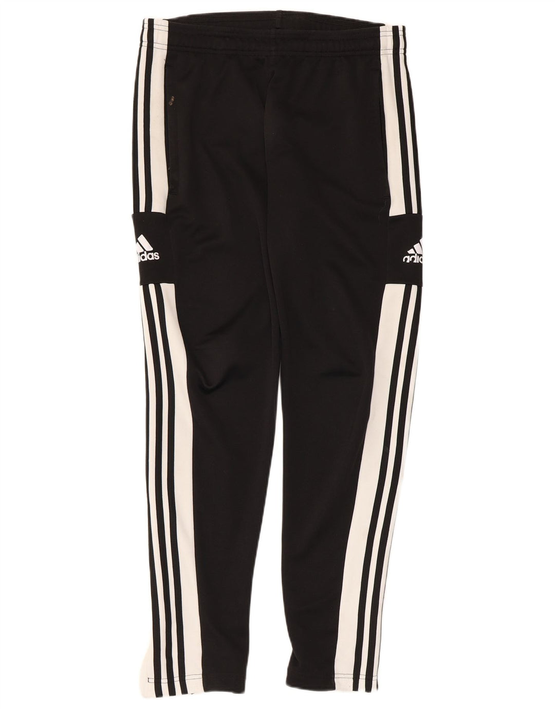 Мужские спортивные брюки Adidas с графическим рисунком, средний черный полиэстер