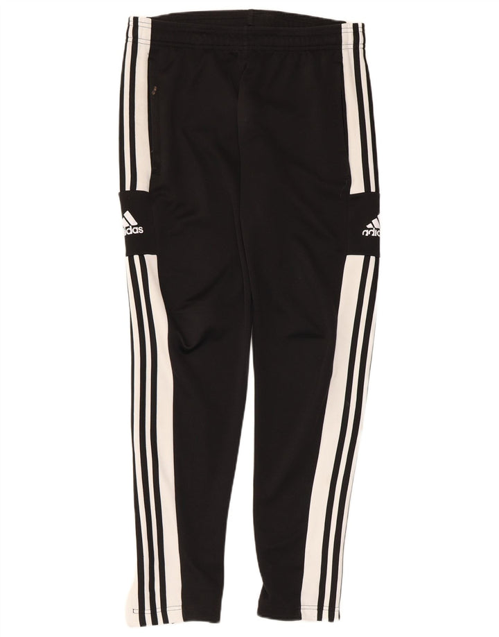 Мужские спортивные брюки Adidas с графическим рисунком, средний черный полиэстер