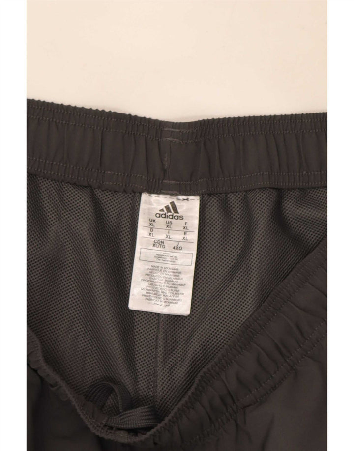 Мужские спортивные шорты Adidas XL серые из полиэстера