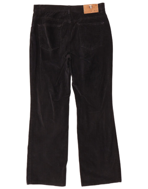Trussardi Женские повседневные брюки Bootcut W31 L29 Темно-синие хлопковые