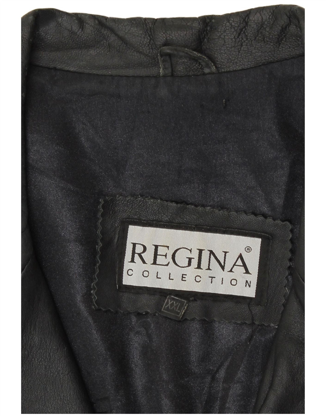 Мужская кожаная куртка Retina UK 44 2XL черная кожа