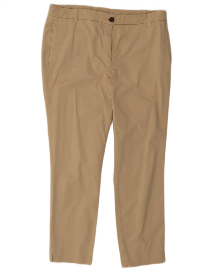 Женские брюки-чиносы Massimo Dutti W34 L26 бежевые