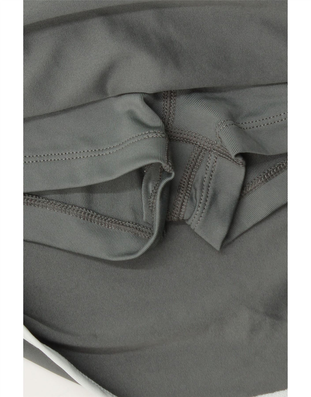 Женские шорты Nike Dri Fit UK 14, большие серые, полиэстер с цветными блоками