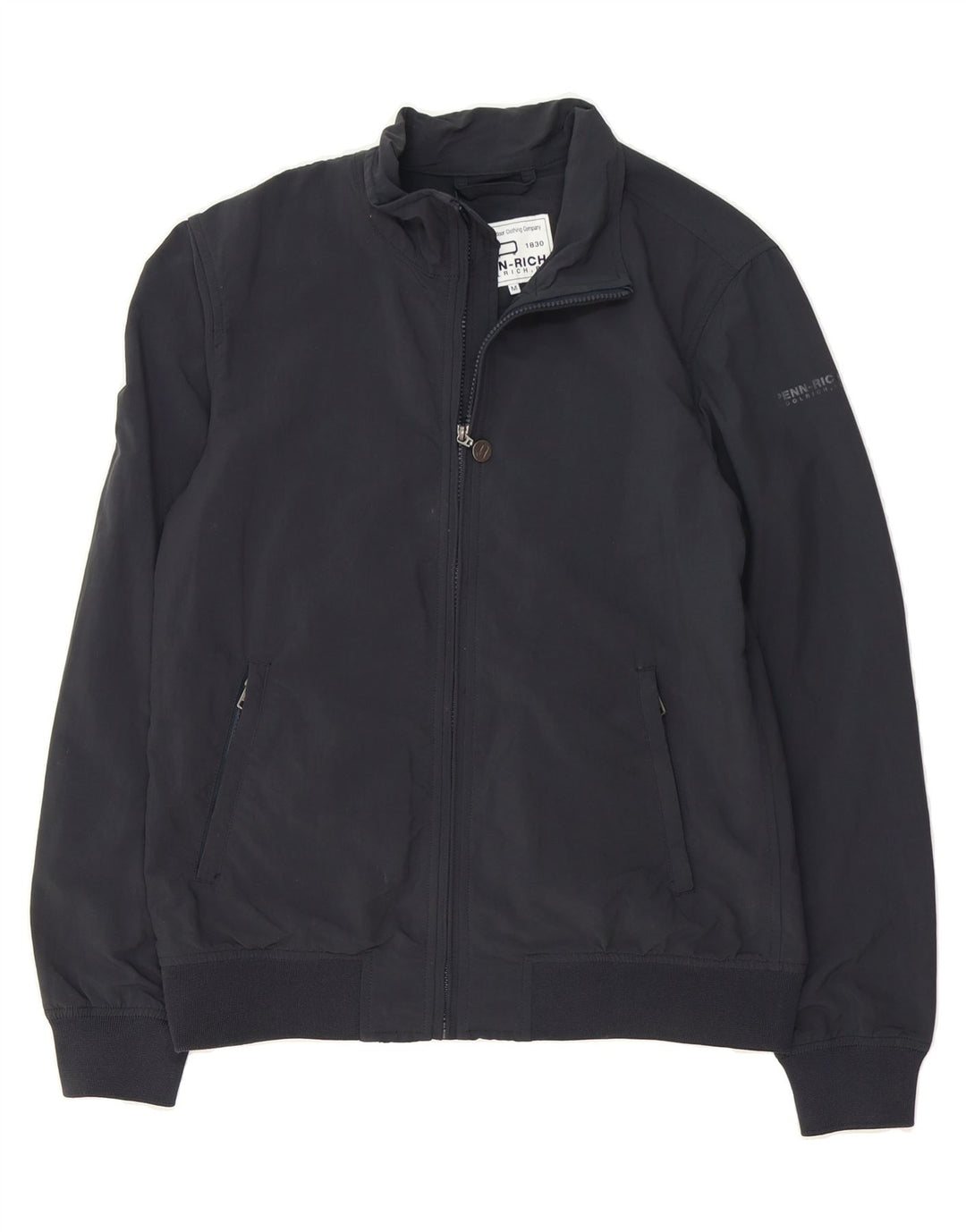 WOOLRICH Mens Bomber Jacket UK 38 Medium Black Nylon Vintage Woolrich and Second-Hand Woolrich from Messina Hembry 