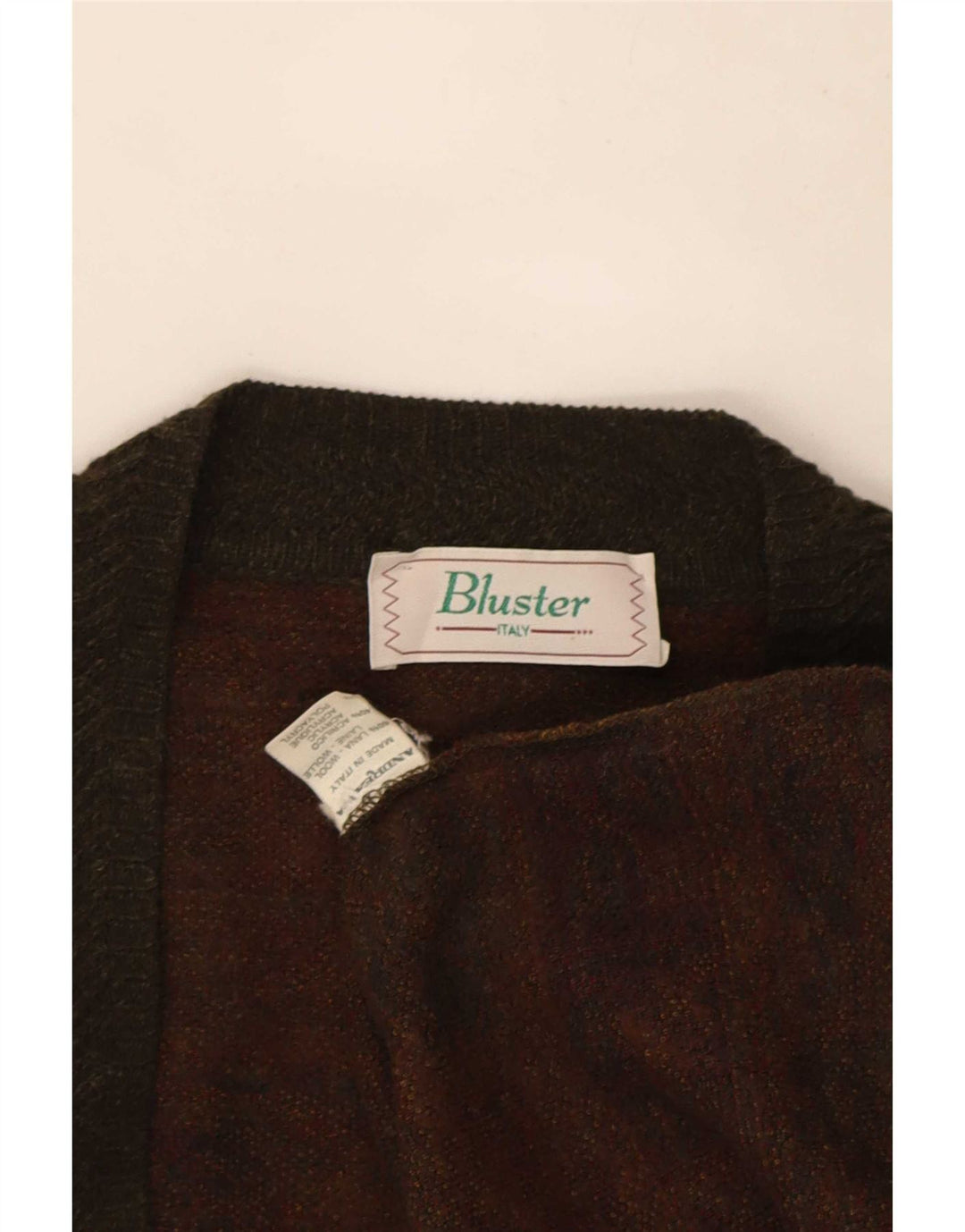Мужской кардиган Bluster, свитер большого цвета хаки, шерсть Fair Isle