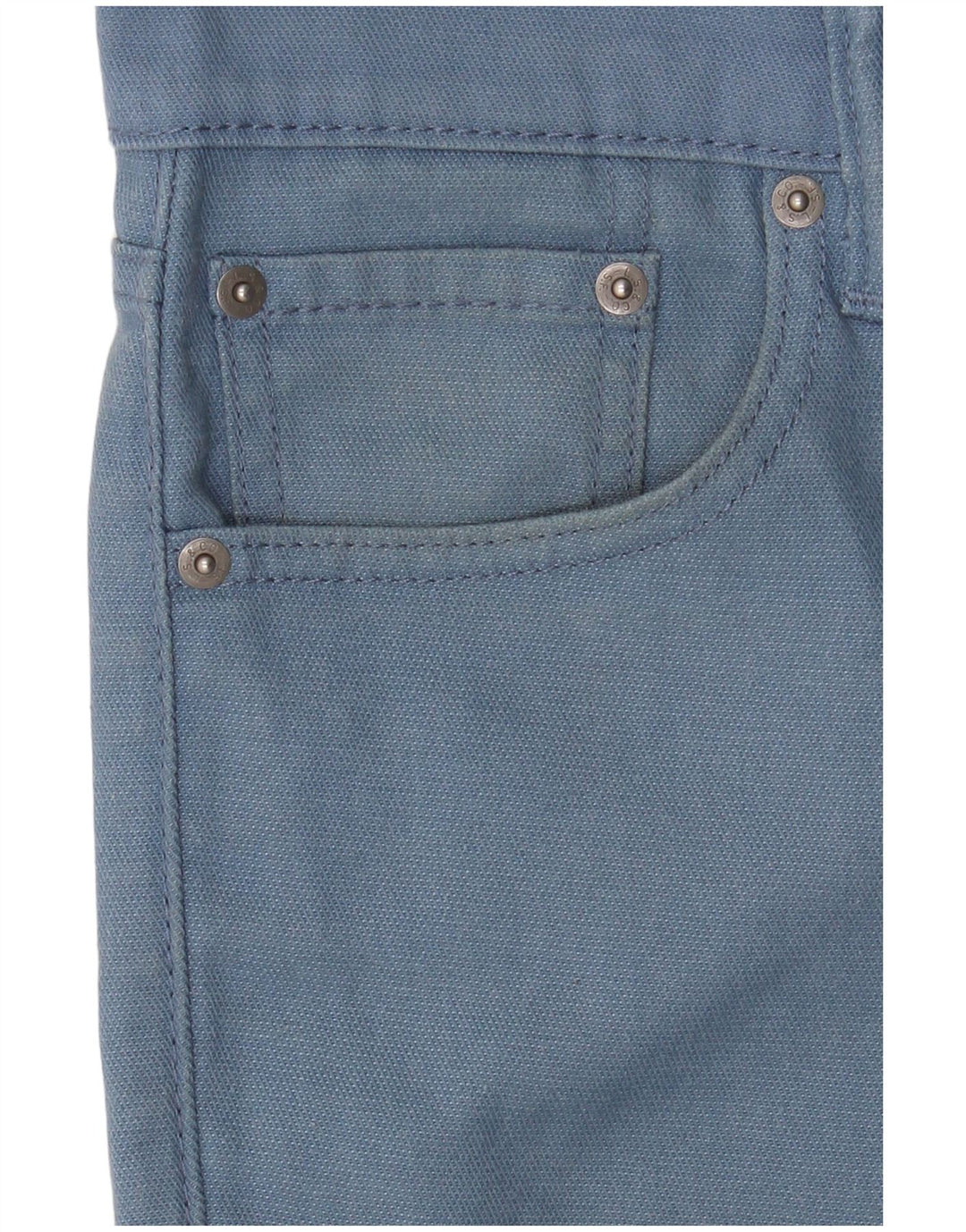 Мужские повседневные брюки Levi's 511 W30 L30 синие, хлопок