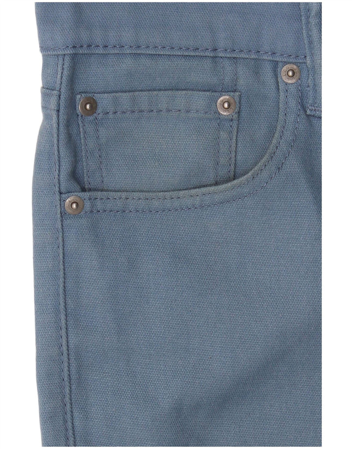 Мужские повседневные брюки Levi's 511 W30 L30 синие, хлопок