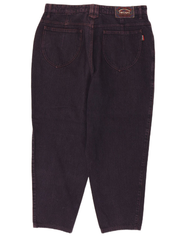 ВИНТАЖНЫЕ женские зауженные джинсы W34 L27 Фиолетовые