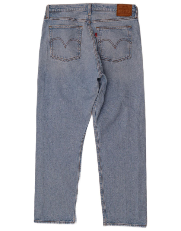 Женские прямые джинсы LEVI'S Wedgie W31 L28 Синие, хлопок