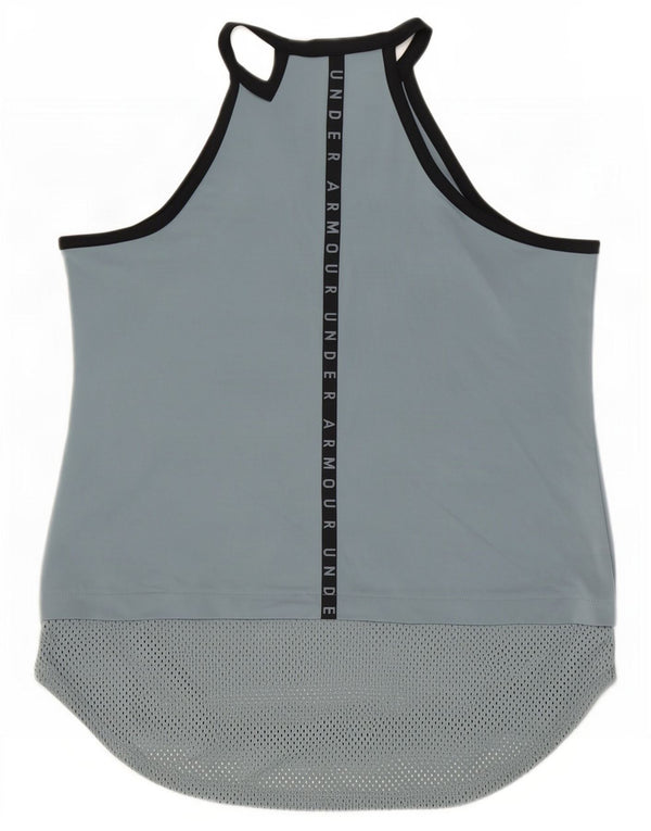 Женский жилет с графическим рисунком Under Armour Heat Gear UK 12, средний серый цвет