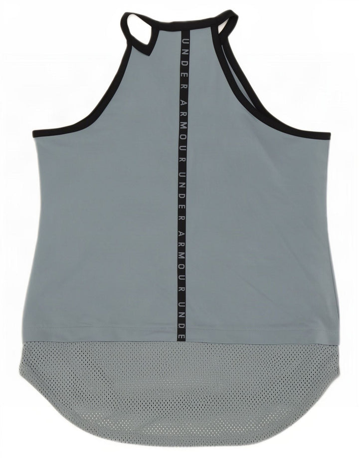 Женский жилет с графическим рисунком Under Armour Heat Gear UK 12, средний серый цвет