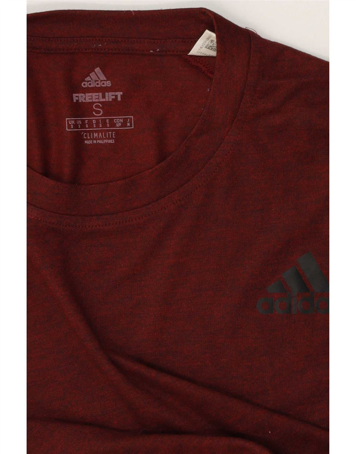 Мужская футболка Adidas Climalite, маленький коричневый в крапинку