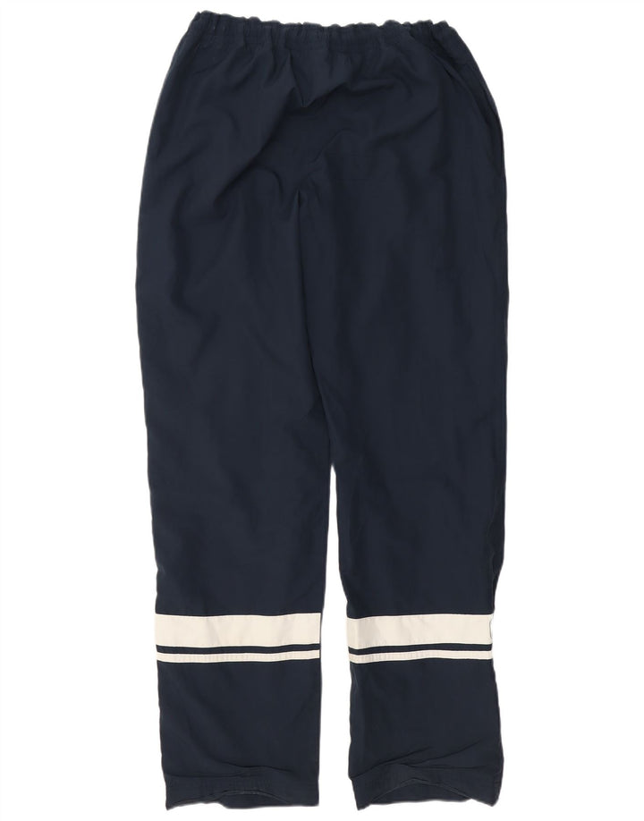 Мужские спортивные брюки Sergio Tacchini, средние, темно-синие, с цветными блоками