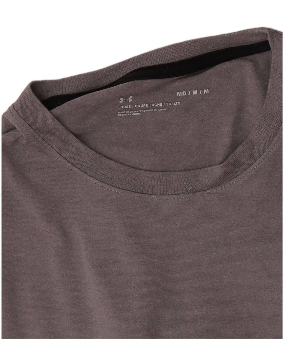 Мужской топ с длинным рукавом Under Armour, средний серый