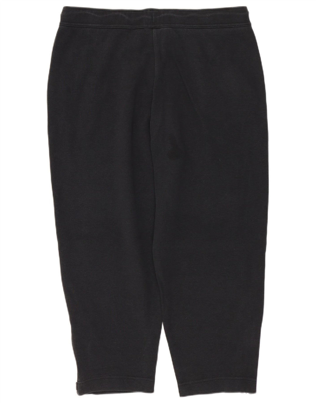 Женские спортивные брюки-капри Nike UK 14, средние черные хлопковые брюки