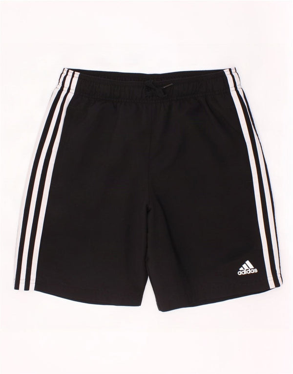Спортивные шорты Adidas Aeroready для мальчиков 11-12 лет, черный полиэстер