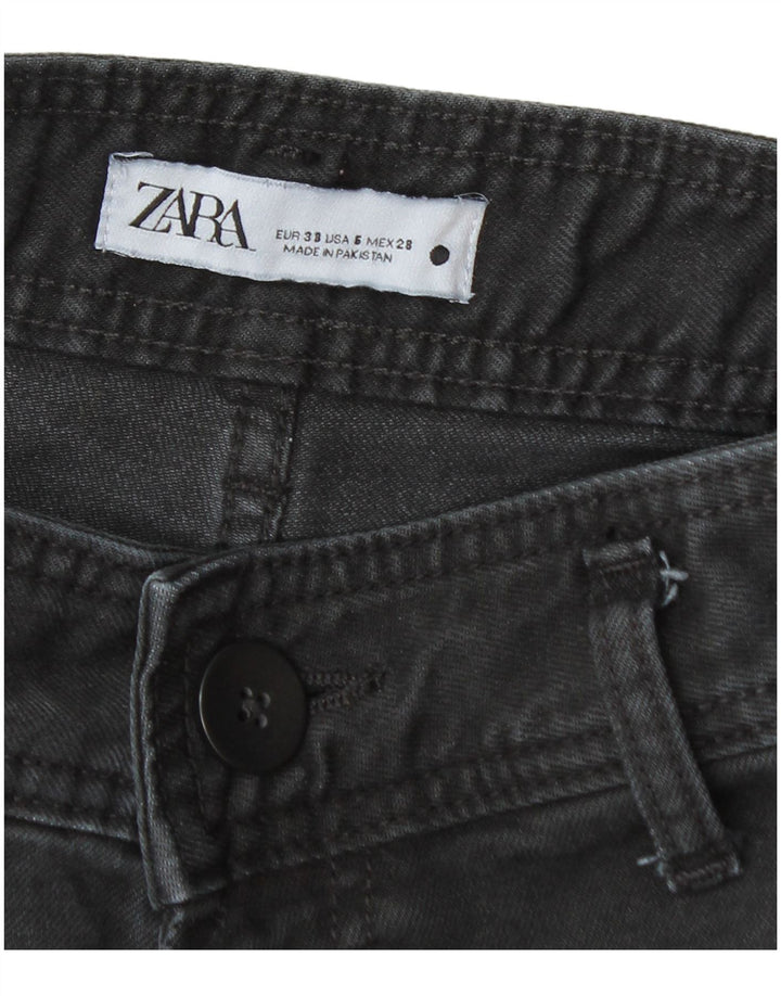 Женские широкие джинсы Zara EU 38 Medium W28 L29 Темно-синие