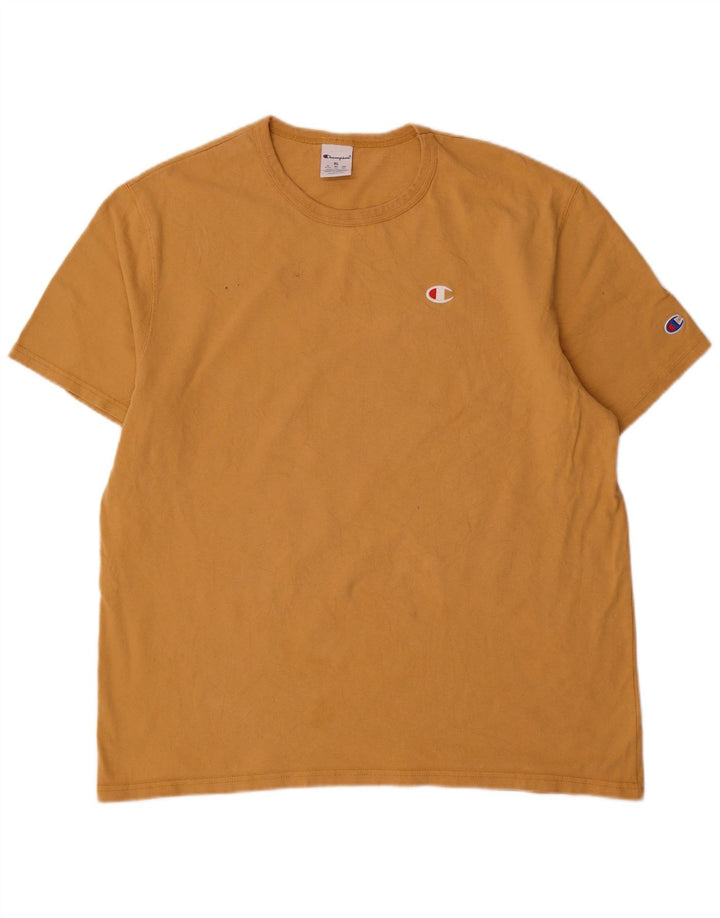 Мужская футболка Champion XL, бежевый хлопок