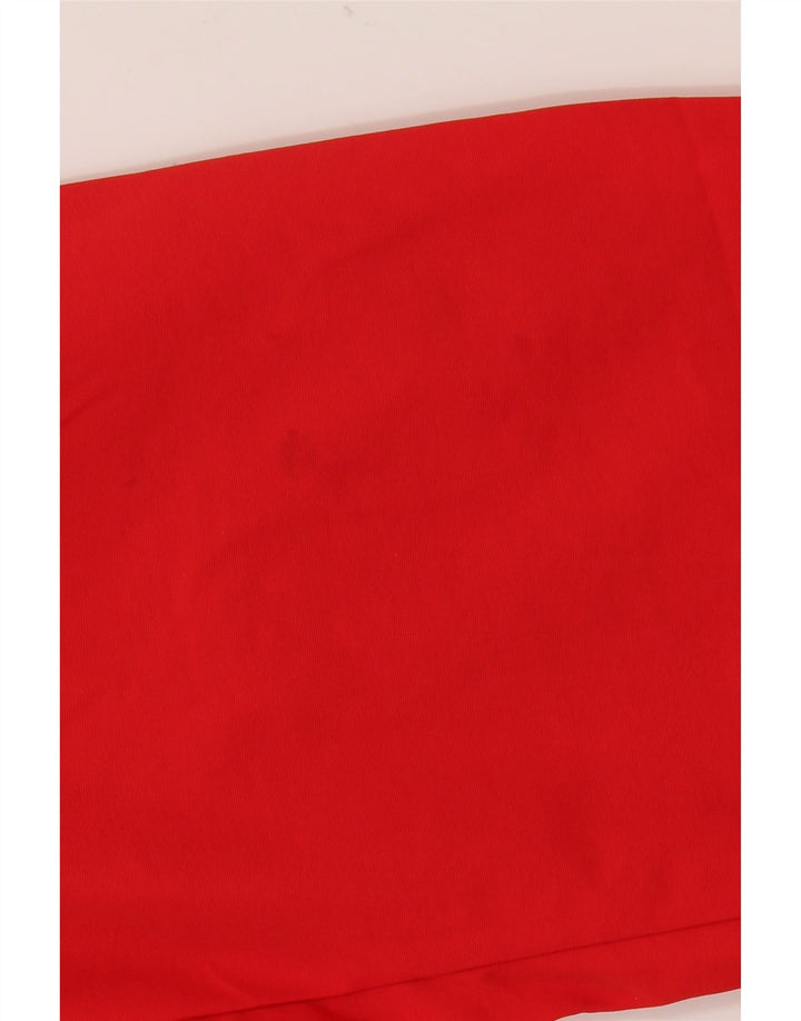 Мужская куртка-бомбер Tommy Jeans UK 38, средний красный полиэстер