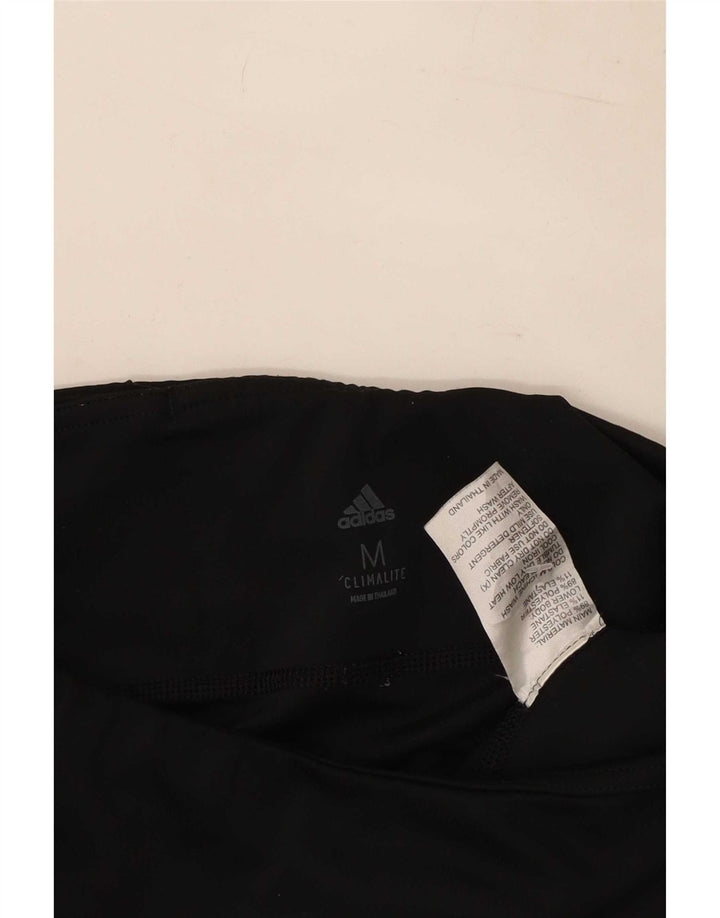 Женские леггинсы Adidas Climalite UK 12, средний черный полиэстер