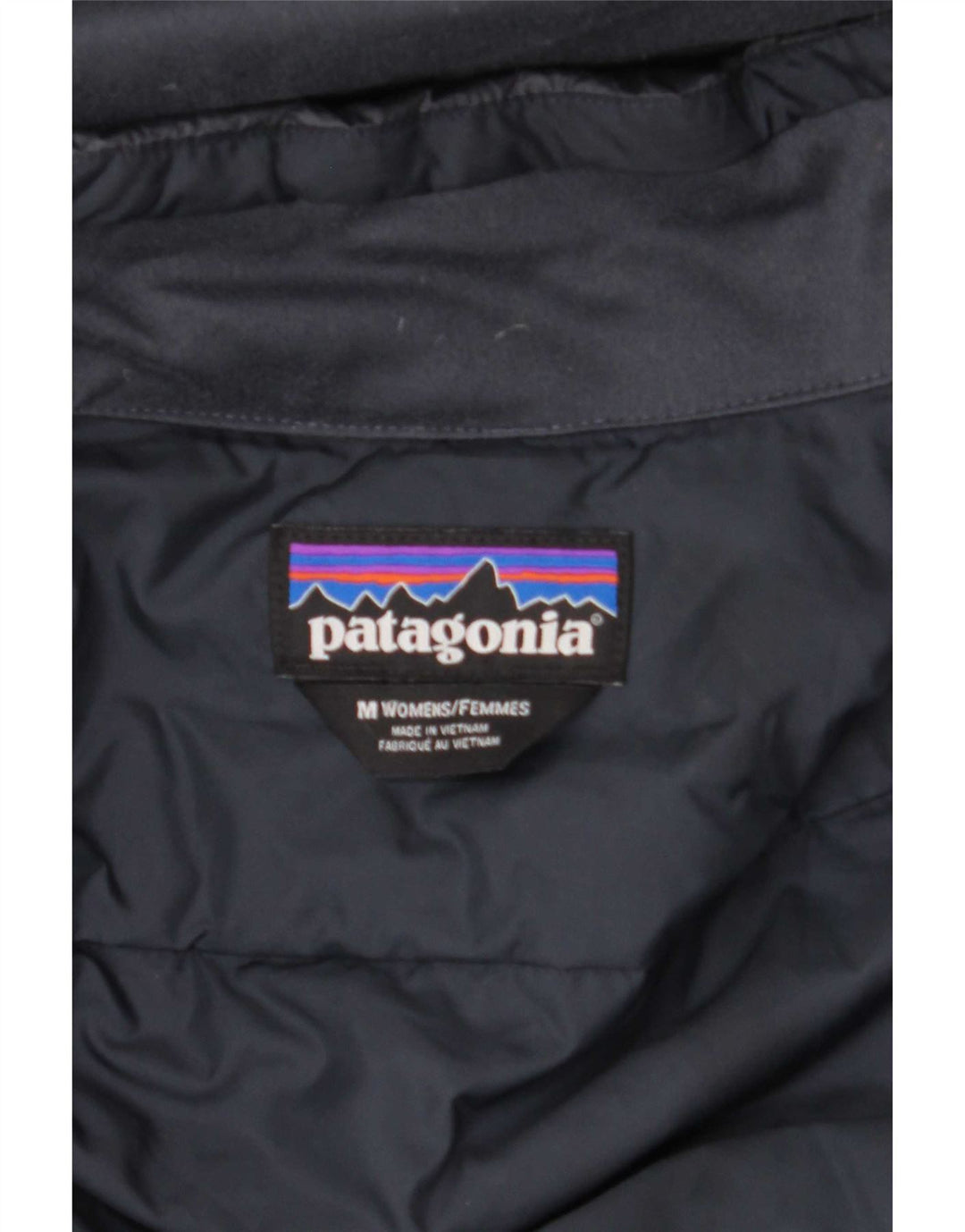 Patagonia Женская ветровка с капюшоном UK 12 Средний серый полиэстер
