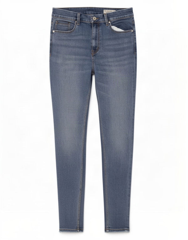 Женские джинсы скинни Marks & Spencer Ivy UK 12, средние W30 L28, синие, хлопок