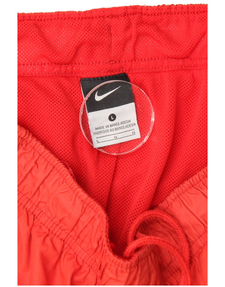 Мужские спортивные шорты Nike, большой красный полиэстер