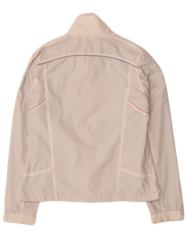 SERGIO TACCHINI Женская дождевик IT 42 Средний Белый Полиэстер