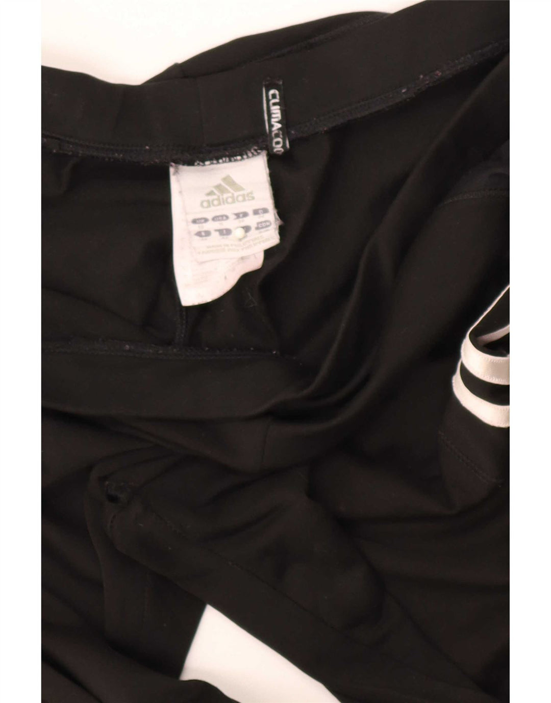 Женские леггинсы Adidas UK 10, маленькие черные из полиэстера