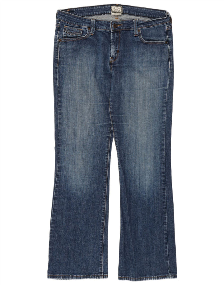 Женские джинсы LEVI'S 545 Low Bootcut США 14 XL W36 L30 Синий хлопок