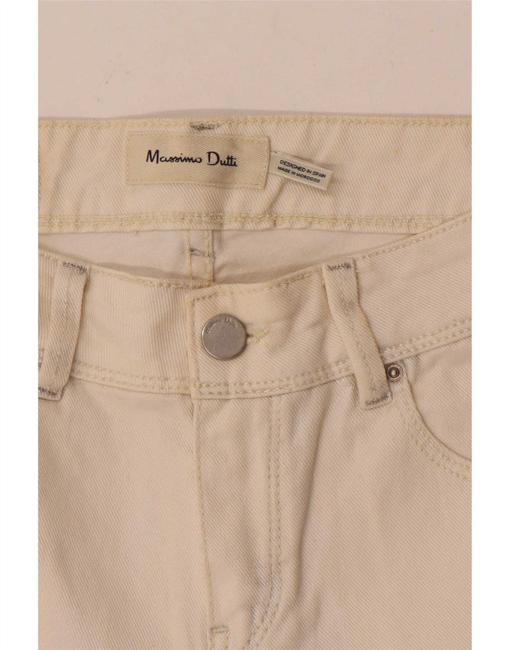 Женские джинсы скинни Massimo Dutti W26 L28 белые