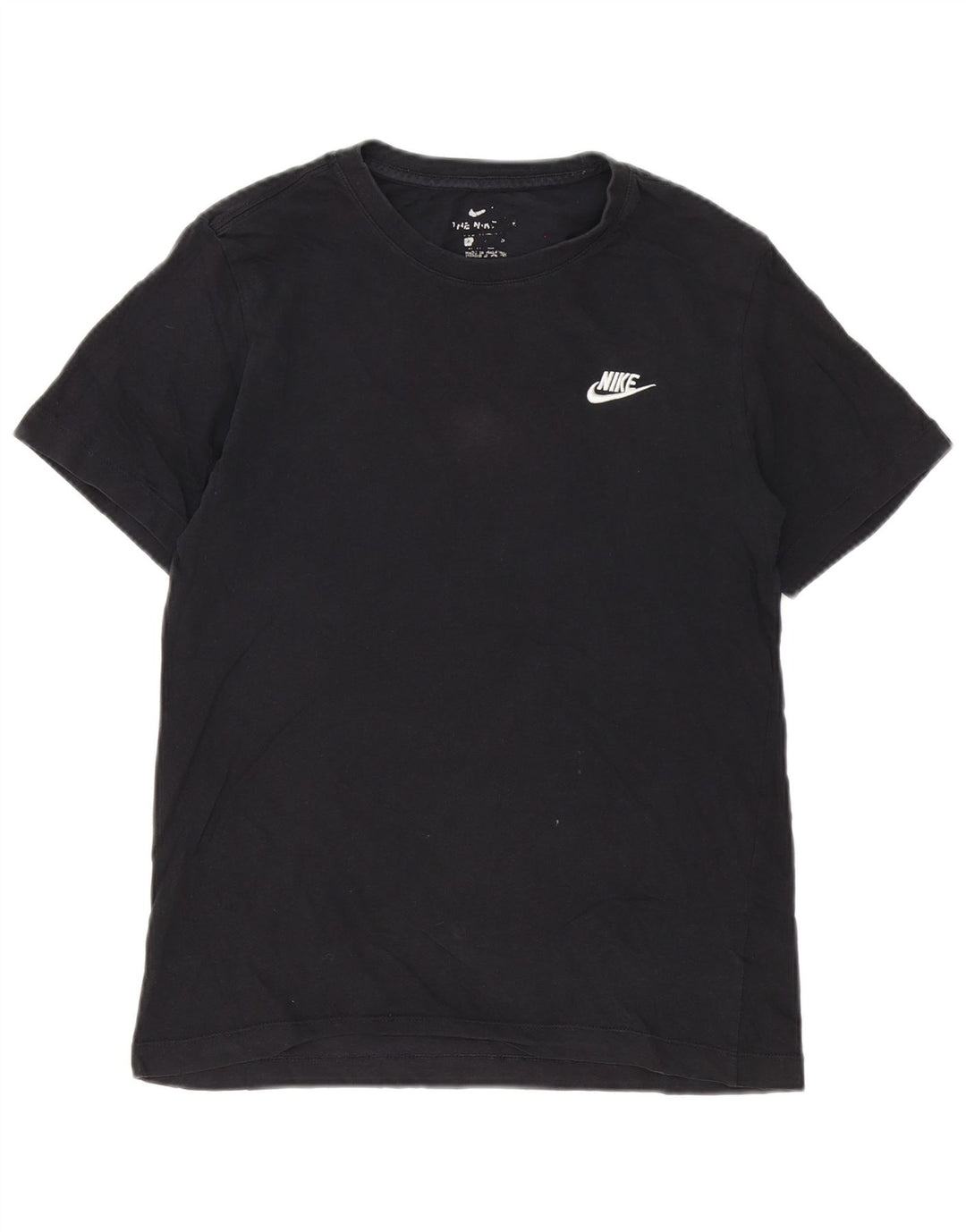 Мужская футболка Nike, маленький черный хлопок