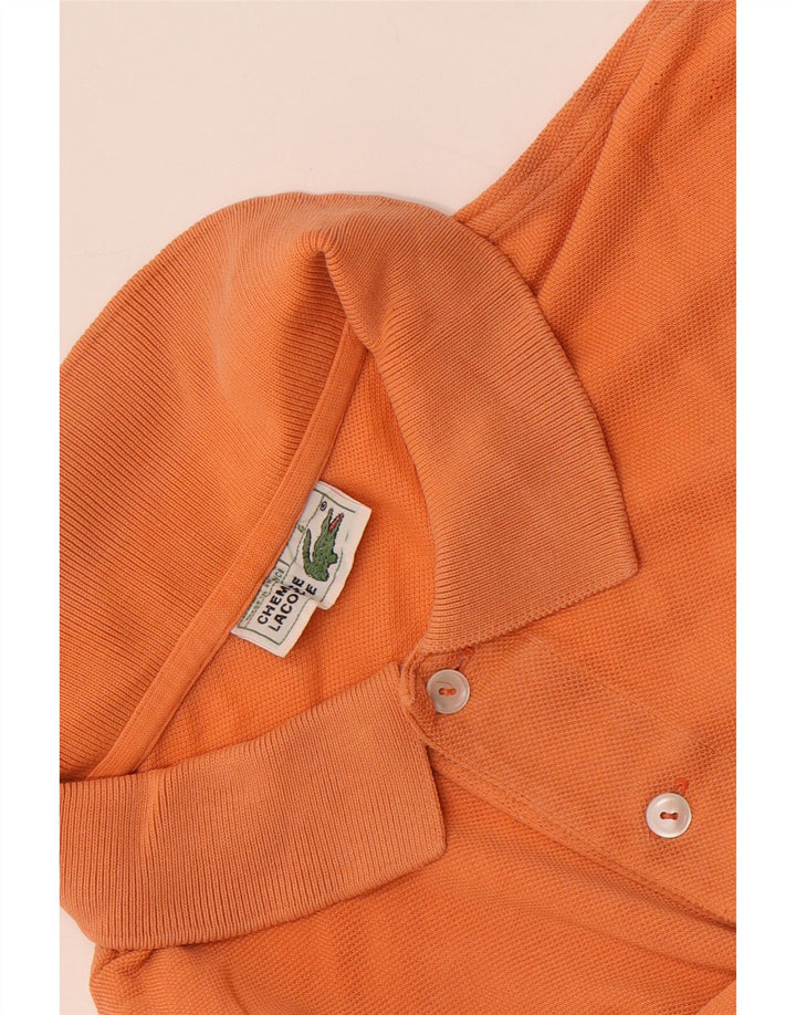 Мужская рубашка-поло Lacoste, размер 6 XL, оранжевая