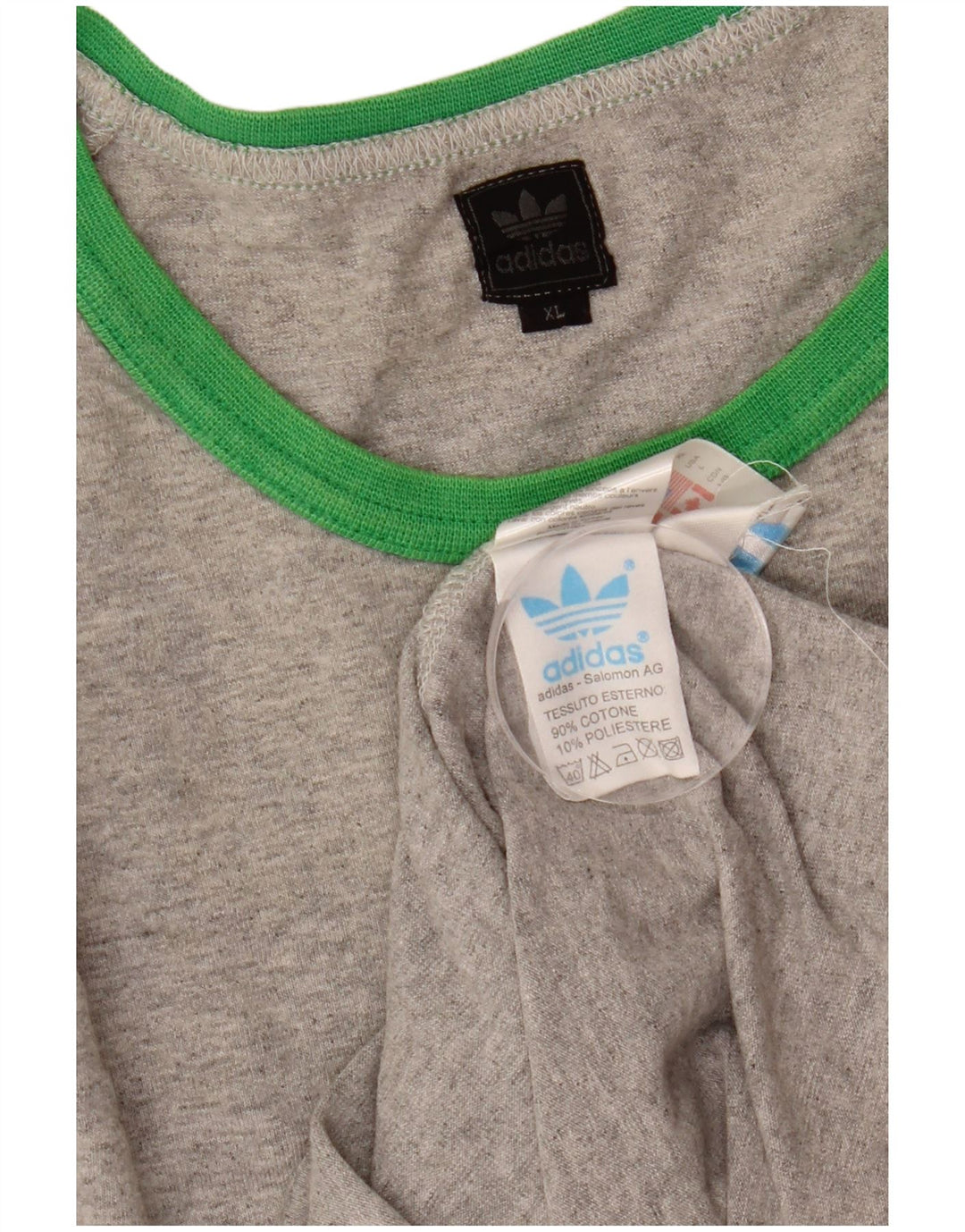 Мужская футболка Adidas Top XL Серый хлопок