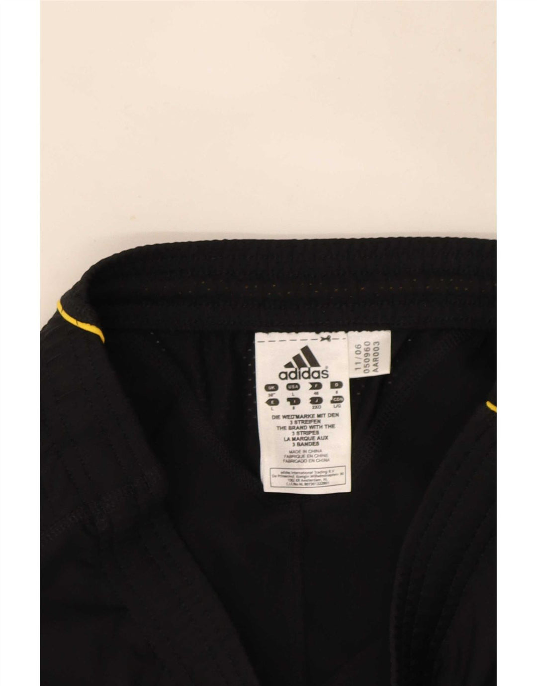 Мужские спортивные брюки Adidas XS черные из полиэстера