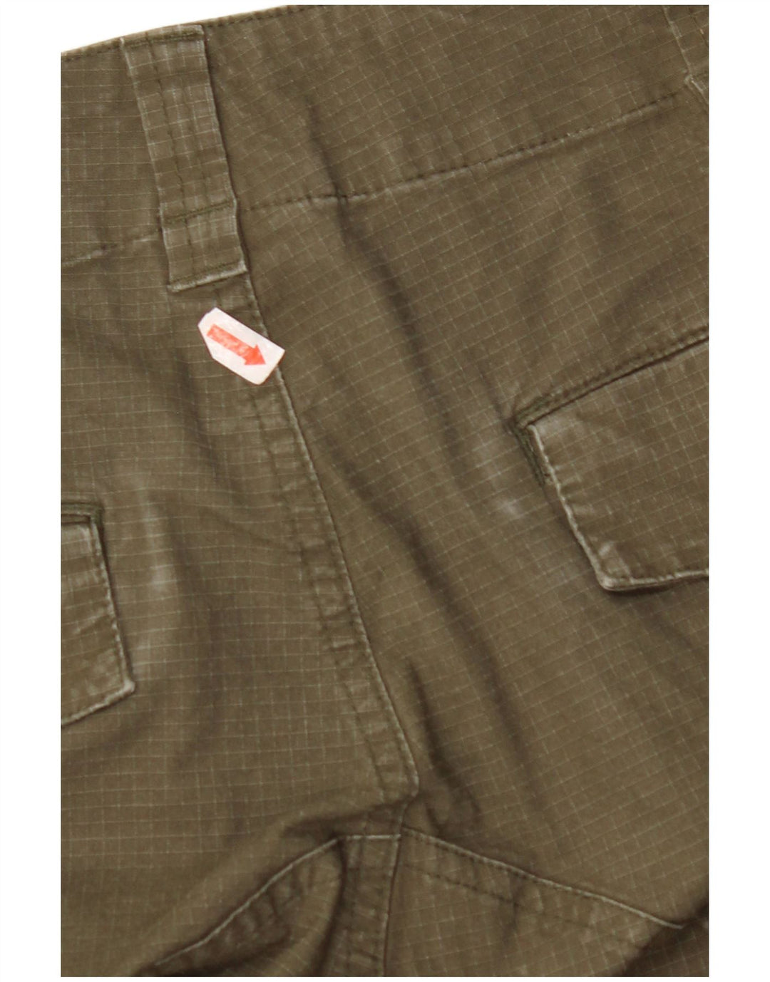 Женские прямые брюки карго NIKE W34 L27, хлопок цвета хаки