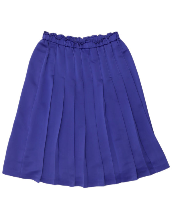 ARA Женская плиссированная юбка IT 42 Medium W30 Синий Полиэстер