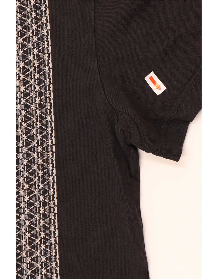 Мужская футболка с рисунком Adidas Top Small Black