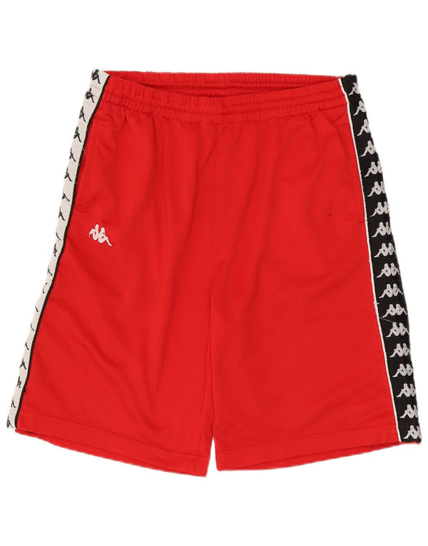 KAPPA Мужские спортивные шорты с рисунком XL, красные цветные блоки