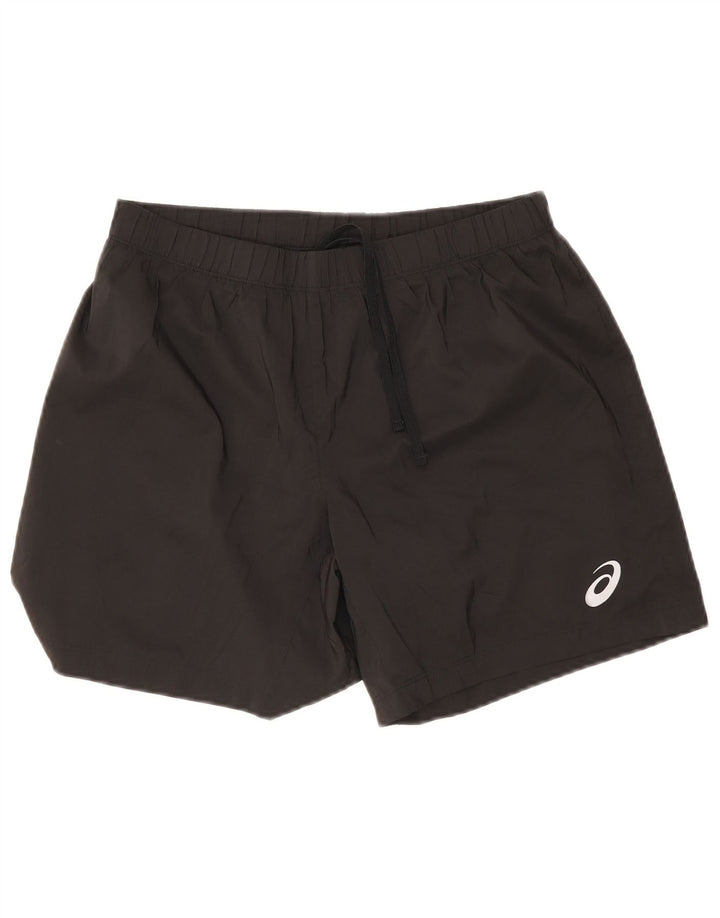 Женские спортивные шорты Asics UK 14, средние черные из полиэстера