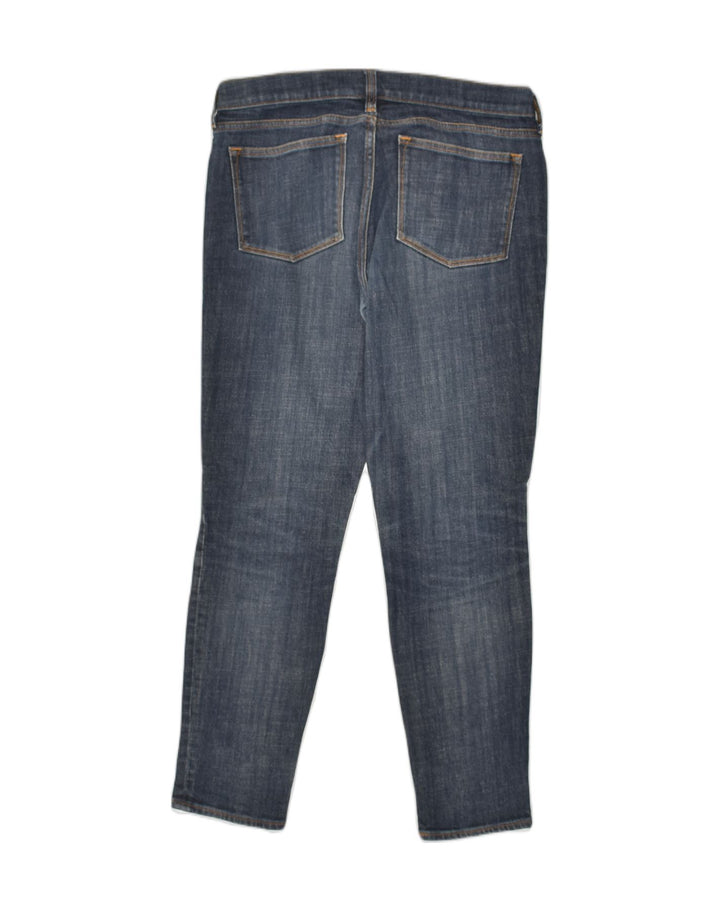J. CREW Womens Slim Jeans W32 L27 Navy Blue Cotton | Vintage J. Crew | Thrift | Second-Hand J. Crew | Used Clothing | Messina Hembry 