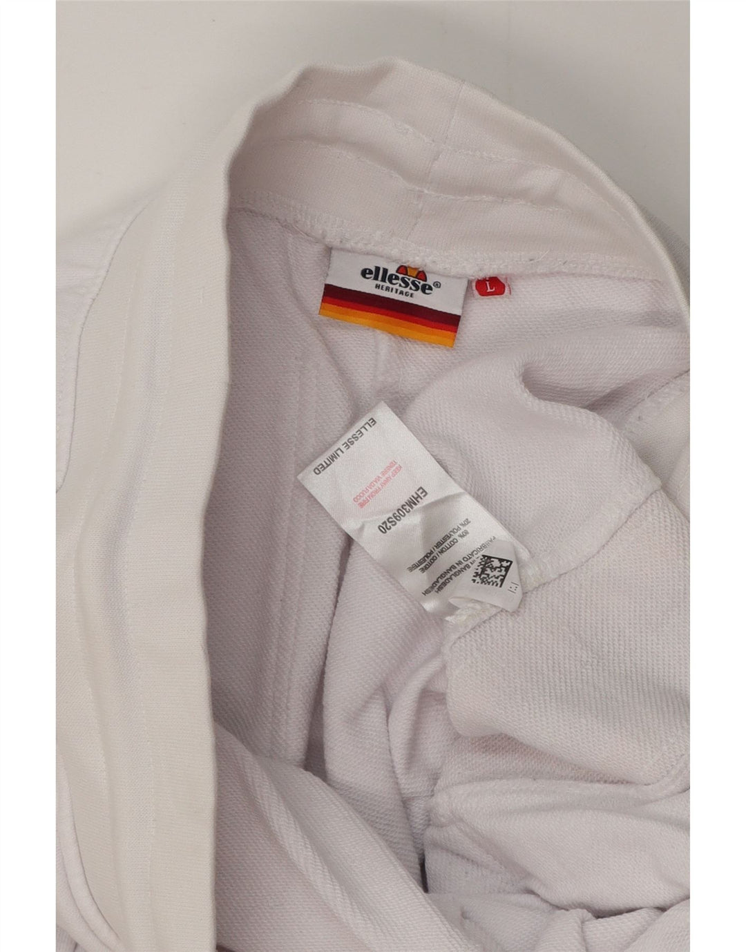 ELLESSE Мужские спортивные брюки с графическим рисунком Heritage, большие белые цветные блоки
