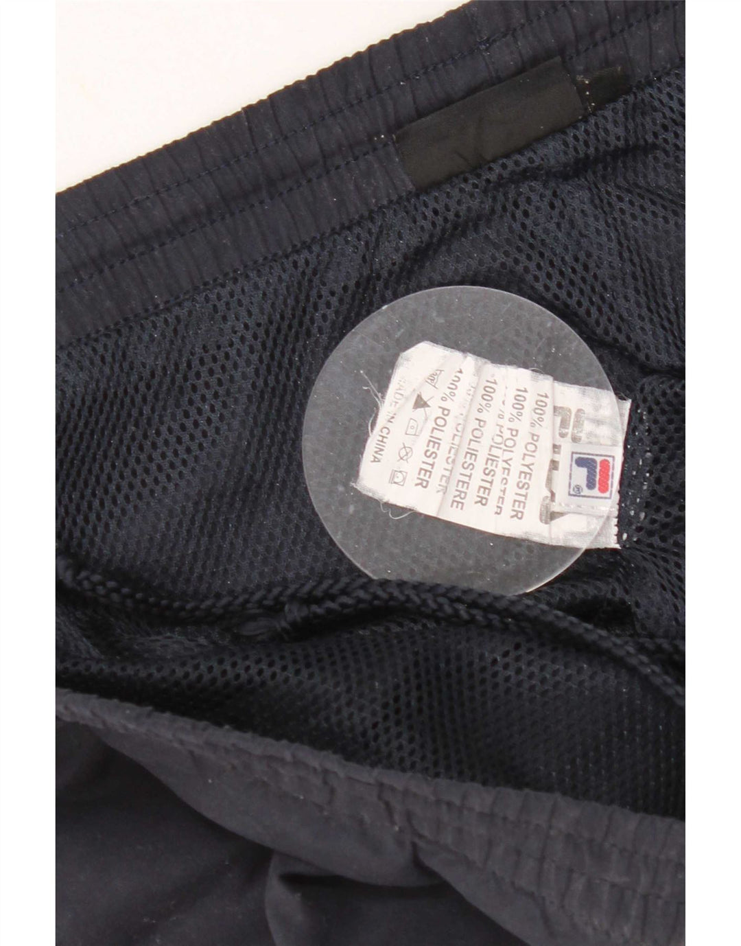 Мужские спортивные брюки Fila XL темно-синие из полиэстера