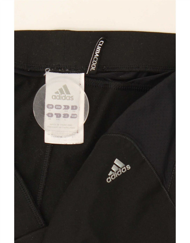 Женские спортивные брюки Adidas Climacool UK 12, средний черный полиэстер