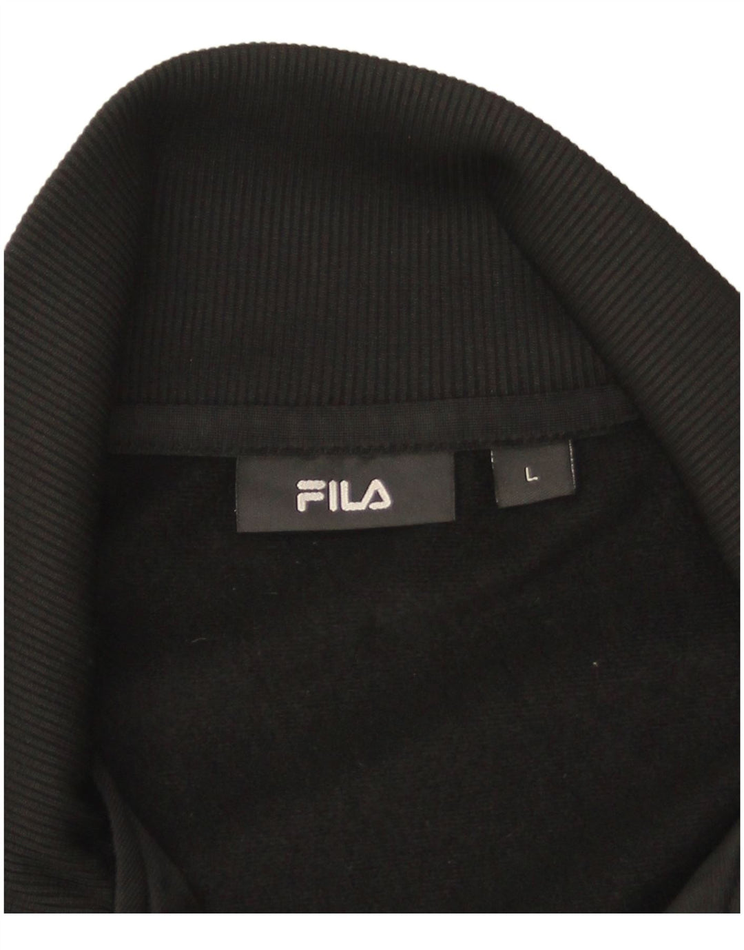 Мужской спортивный костюм Fila, большая черная полиэстеровая куртка с цветными блоками