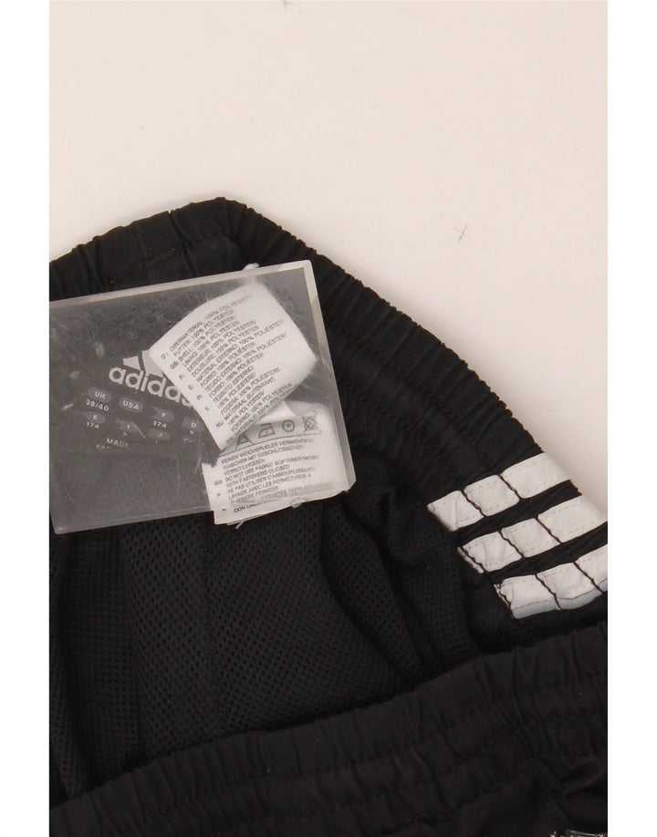 Мужские спортивные брюки ADIDAS Joggers XL, черные полиэстер с цветными блоками