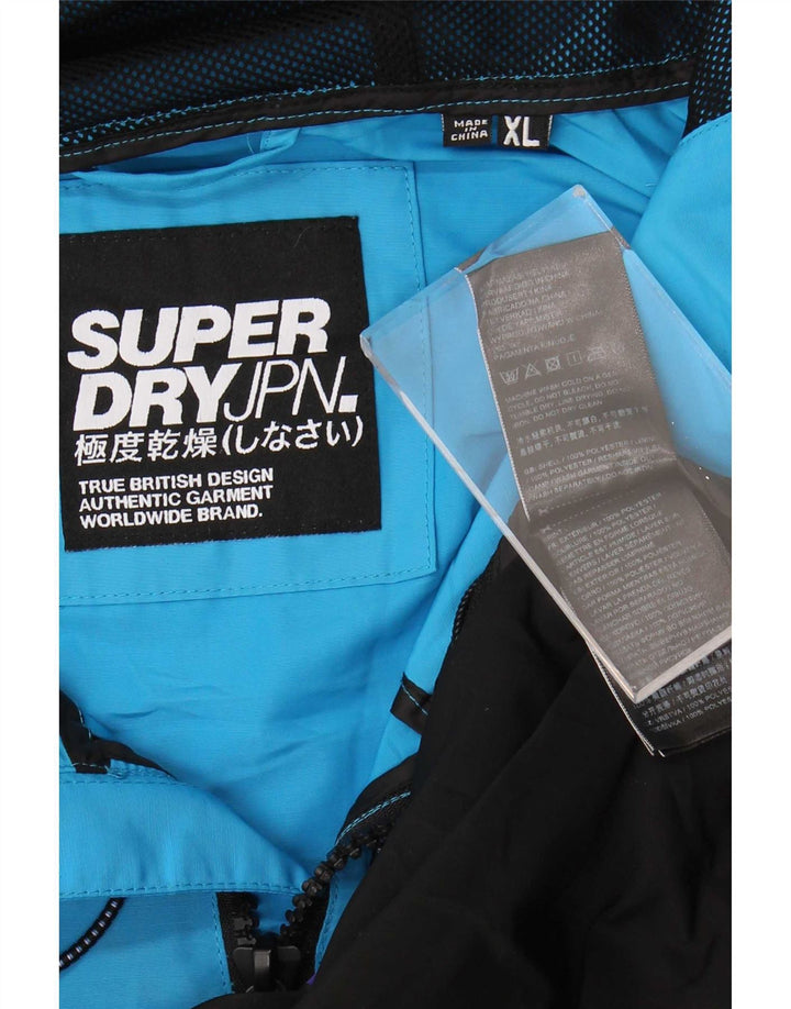 Мужской пуловер-дождевик Superdry UK 42 XL Разноцветный цветной блок