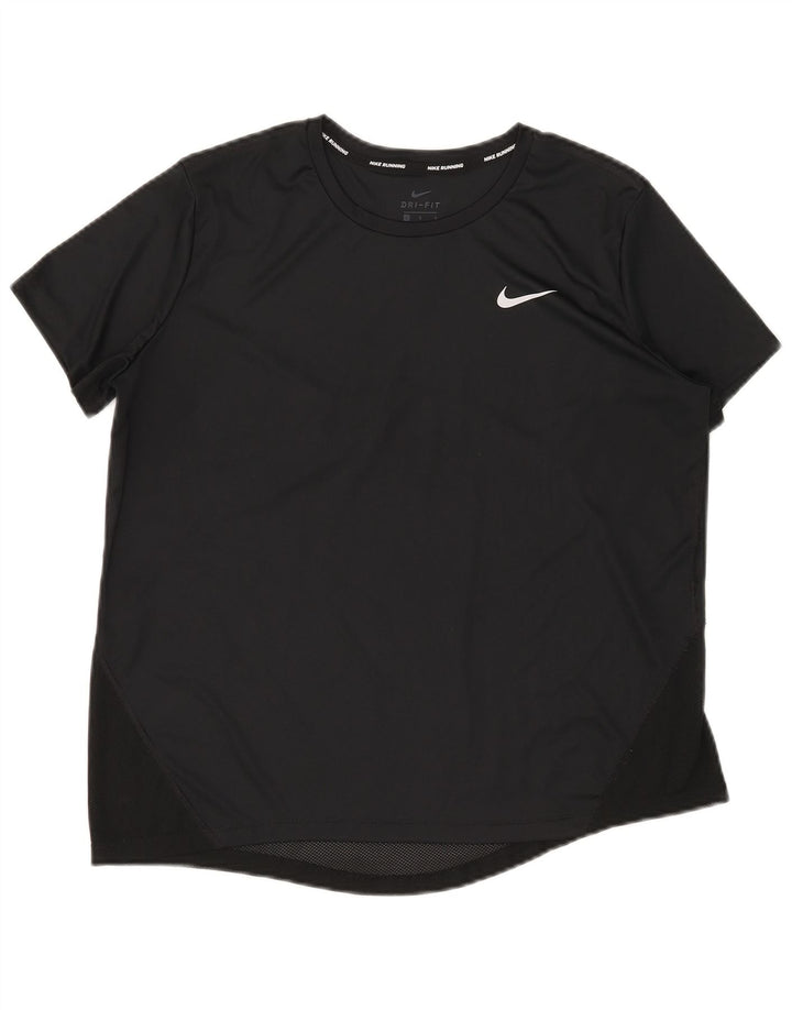 Женская футболка Nike Dri Fit Top UK 16, большая черная